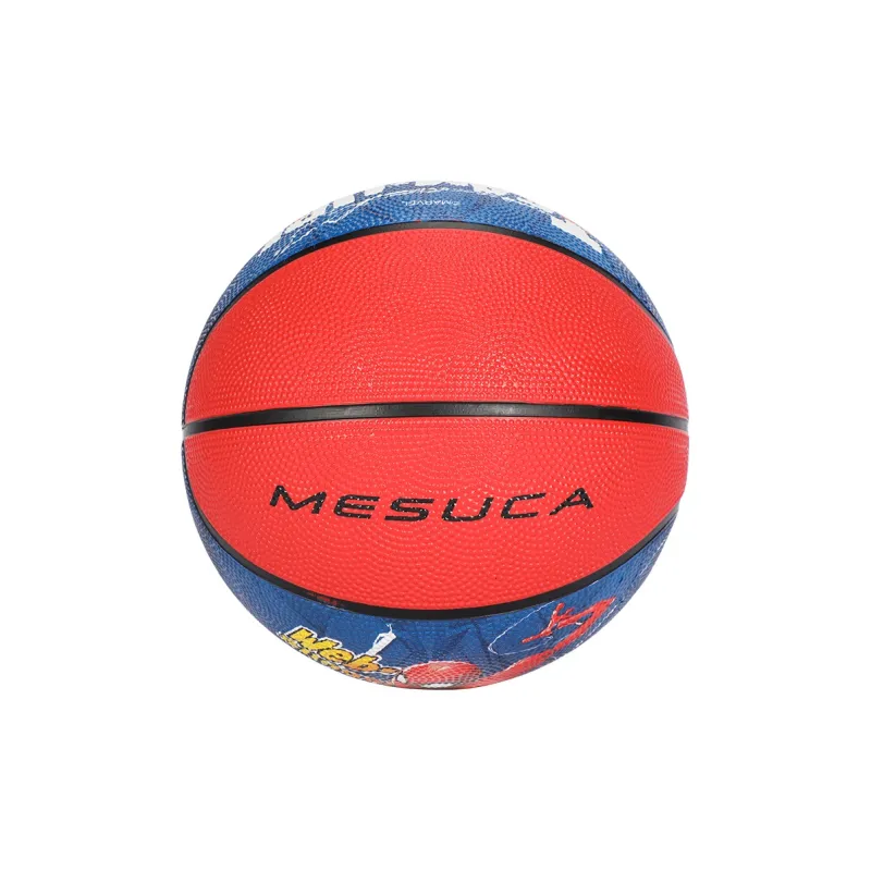 Disney Spider Man Series Rubber Basketball Red Blue Size 5 Training Kids'-4