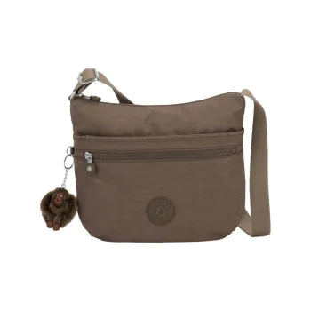 Kipling Polyamide Crossbody Bag, Shoulder Bag Women's Pure Beige