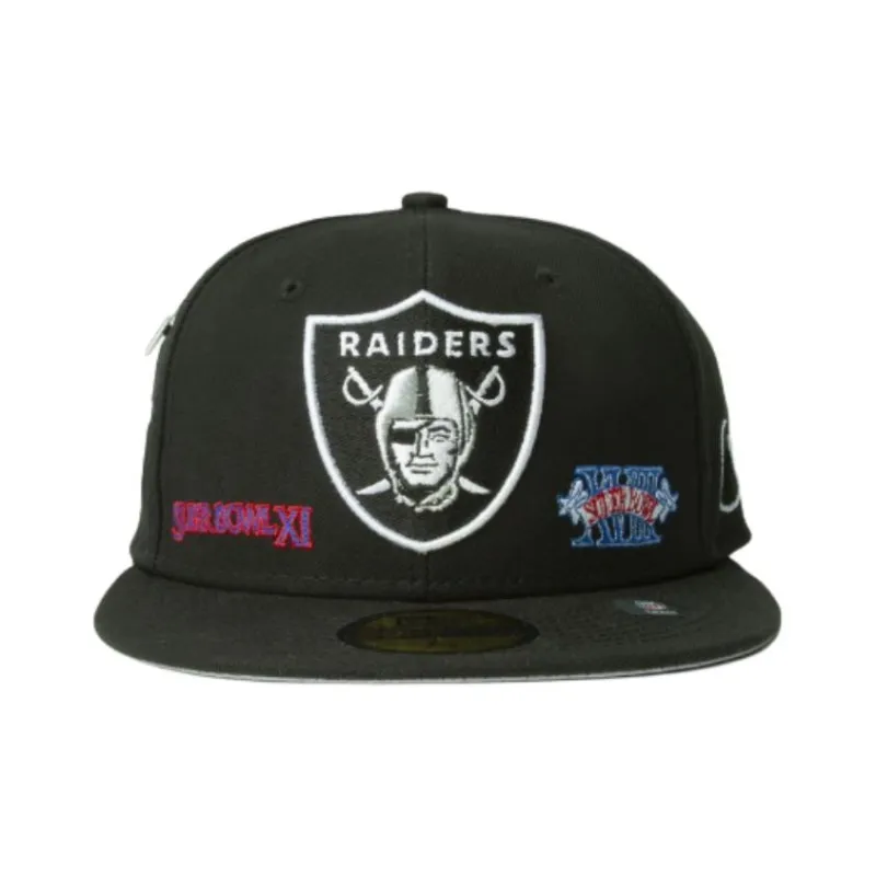 New Era Metal Baseball Caps Men's Black-1