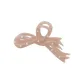 Nude Pink Pearl Bowknot Claw Clip