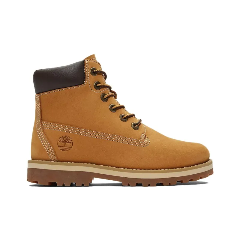 Timberland COURMA Kid 6 Waterproof, Abrasion Resistant Cushioning Ankle Length Outdoor Boots Women's Orange Yellow-2