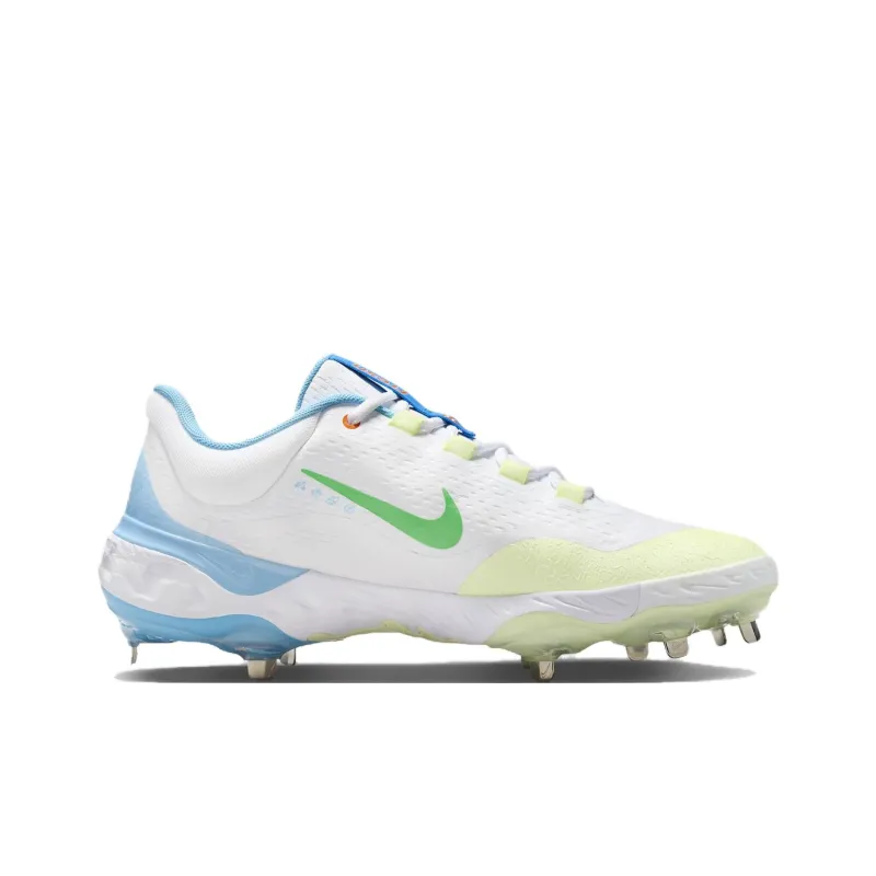 Nike Alpha Huarache Elite 4 Anti Slip Wear Resistant Low Top Training Shoes Unisex White-1