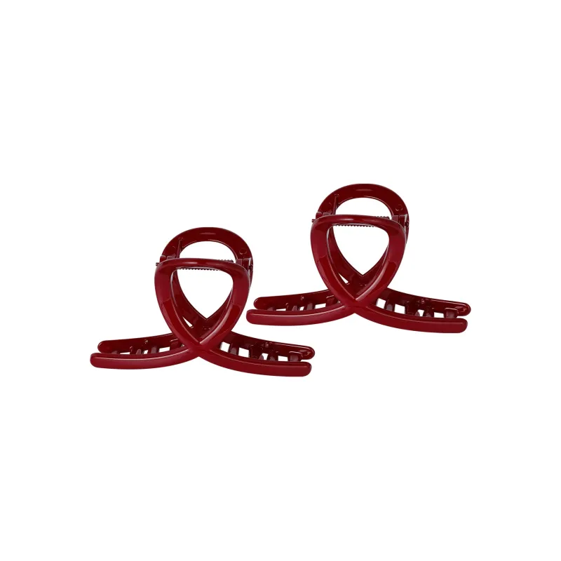 Specialoutlook Acrylic Hair Clips Women's-9