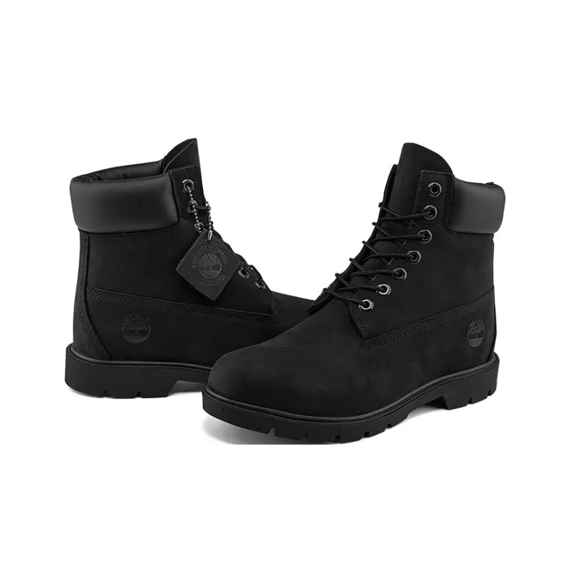 Timberland 6 Inch Premium Black Boots-3