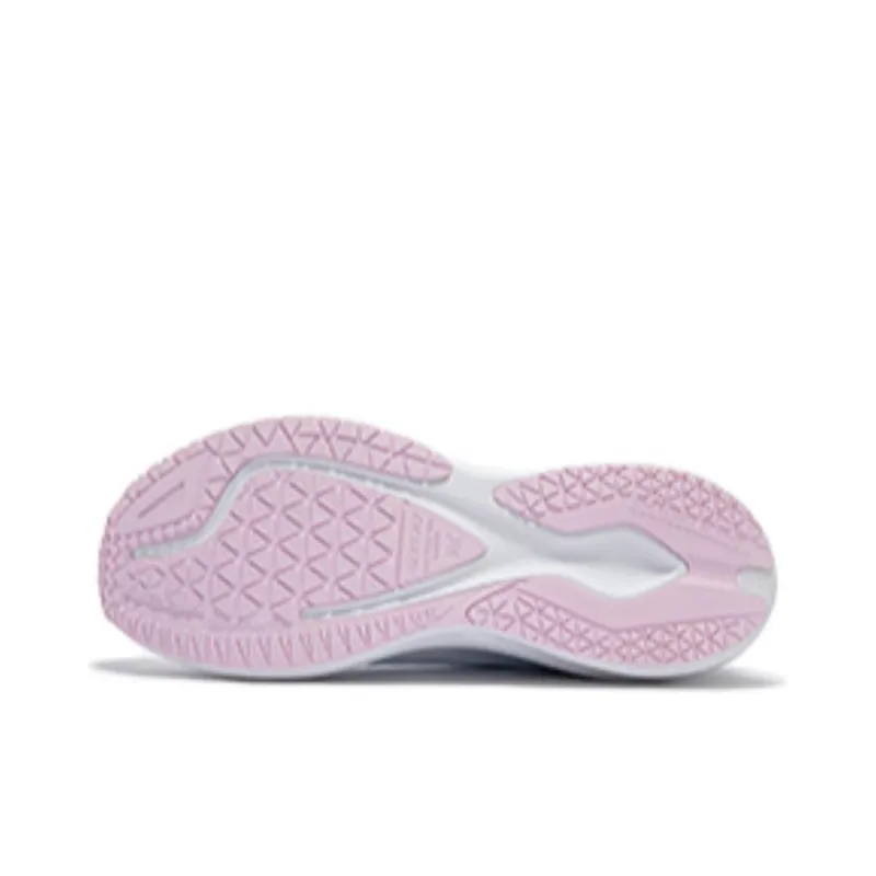 361° Wear-Resistant Low-Top Casual Running Shoes Women's White Blue-2