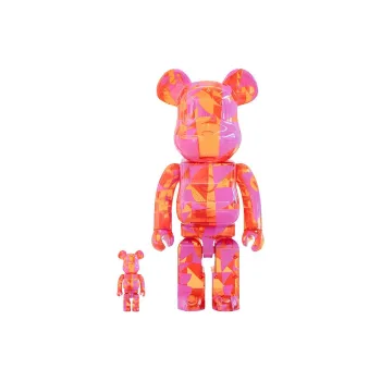 BE@RBRICK 400%100% Building Blocks Bear Macau Limited Galeries Lafayette Trendy Figures 7cm/28cm