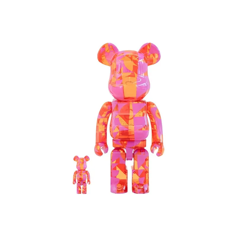 BE@RBRICK 400%100% Building Blocks Bear Macau Limited, Galeries Lafayette Trendy Figures 7cm/28cm-0