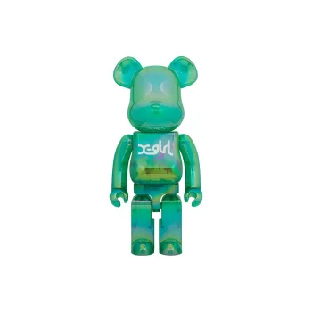 BE@RBRICK X Girl Clear Green Ver.