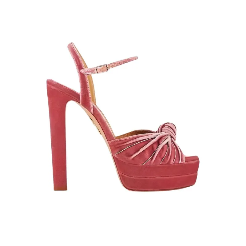 AQUAZZURA Atelier Plateau 140mm Platform Sandals-1