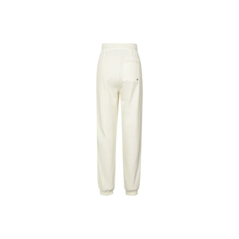 Converse Wordmark Fleece Pants Casual Pants Women's White-2