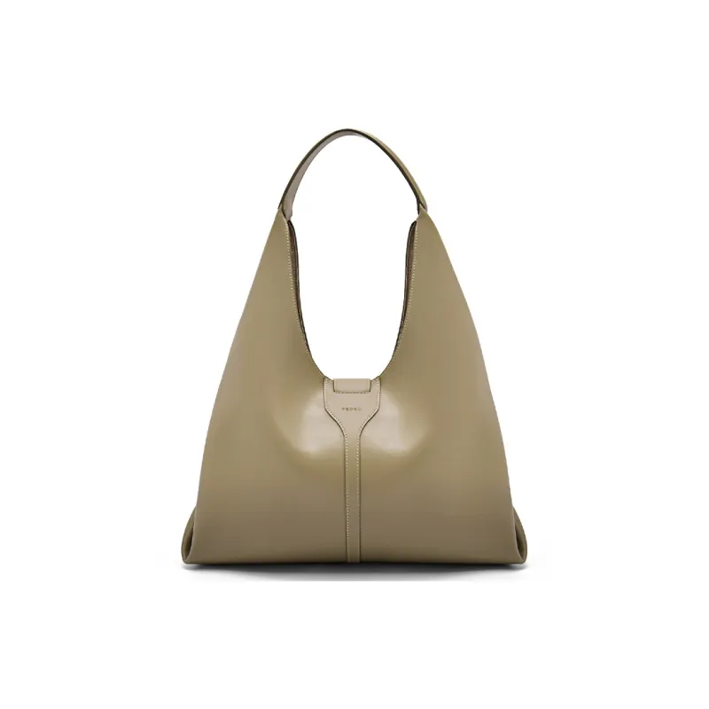 PEDRO PU Shoulder Bag Women's Black/Olive Green-8