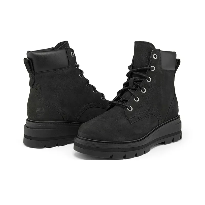 Timberland Cheyenne Valley Mid Wide Fit Boot 'Black Nubuck' Women's-4