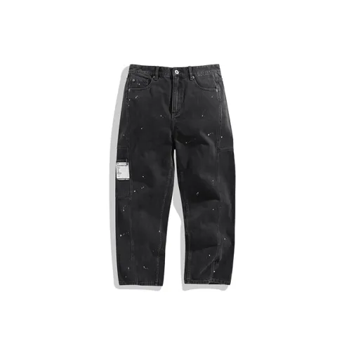 PEACEBIRD MEN Jeans Men Dark Gray First Batch