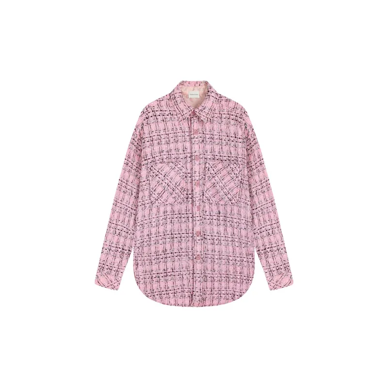 Charlie Luciano Shirt Fall Unisex Pink-2