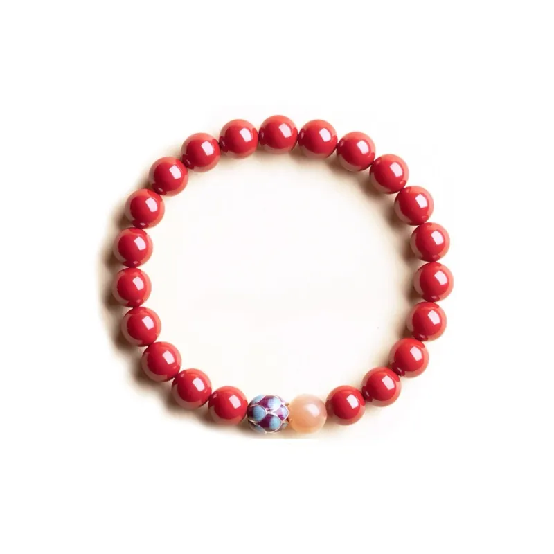 Gifts Cinnabar Jade Bracelets Unisex-3
