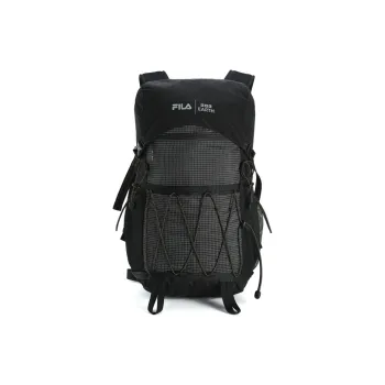 FILA BBC EARTH Collaboration Collection Fabric Backpack Regular Men's Pitch Black