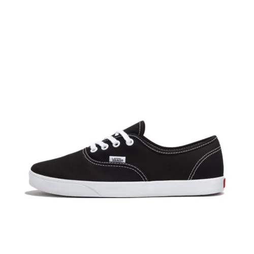 Vans Authentic Anti Slip Wear Resistant Low Top Canvas Shoes Unisex Black