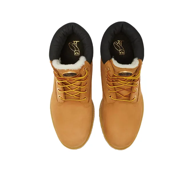 OVO X Timberland Premium 6-Inch Wheat Brown Boots-2