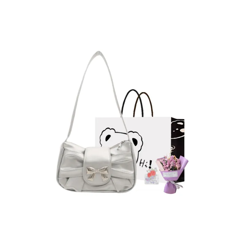 NX DOUGHNUT PU Shoulder Bag Regular Women's Pink White Silver Khaki Brown Black-44