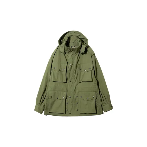 Needles Jackets Men Olive Green