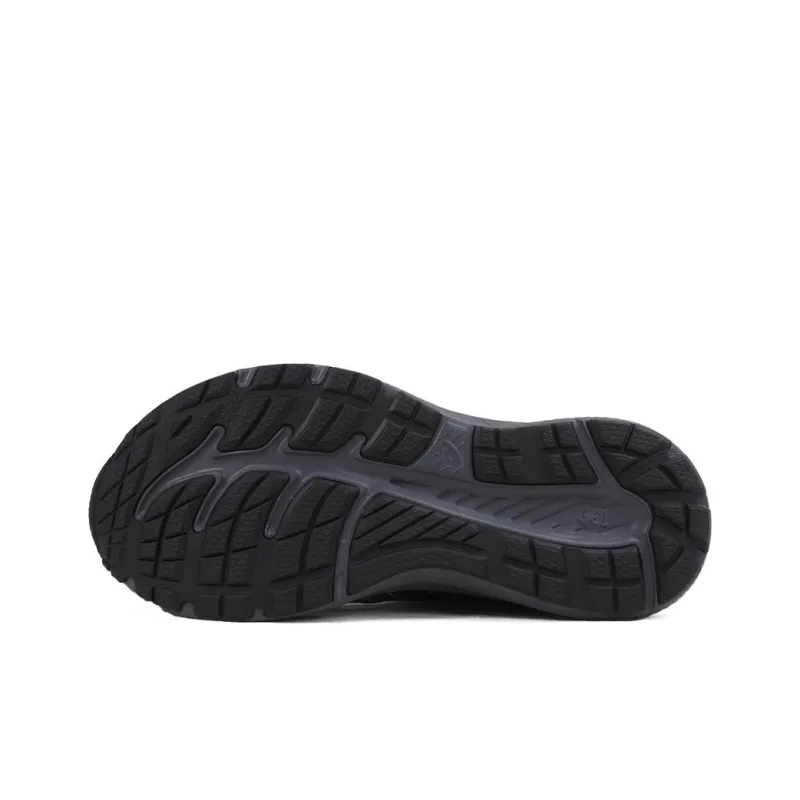 Asics Gel-Contend 7 Water-Resistant Low-Top Casual Running Shoes Men's Black Silver-4