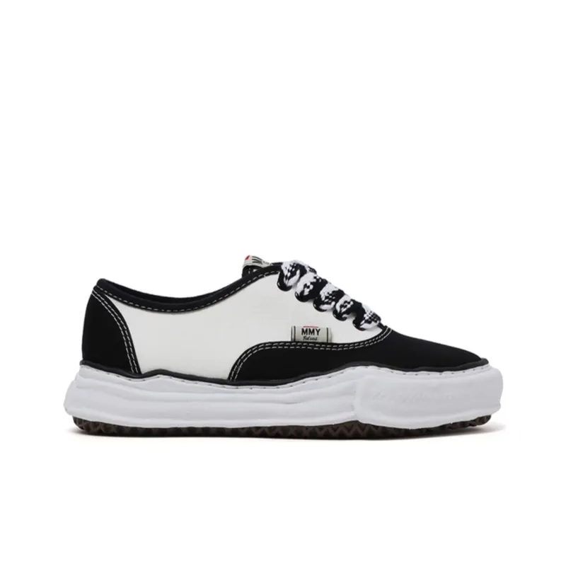 MIHARA YASUHIRO Baker Low Top Skateboard Shoes Unisex Black-1
