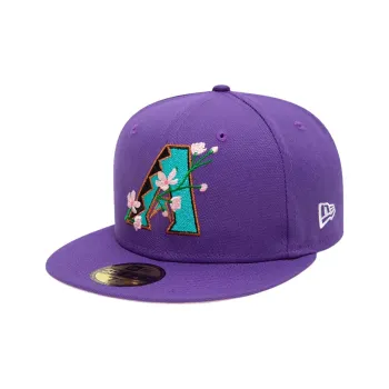 New Era Polyester Baseball Caps Men's Purple