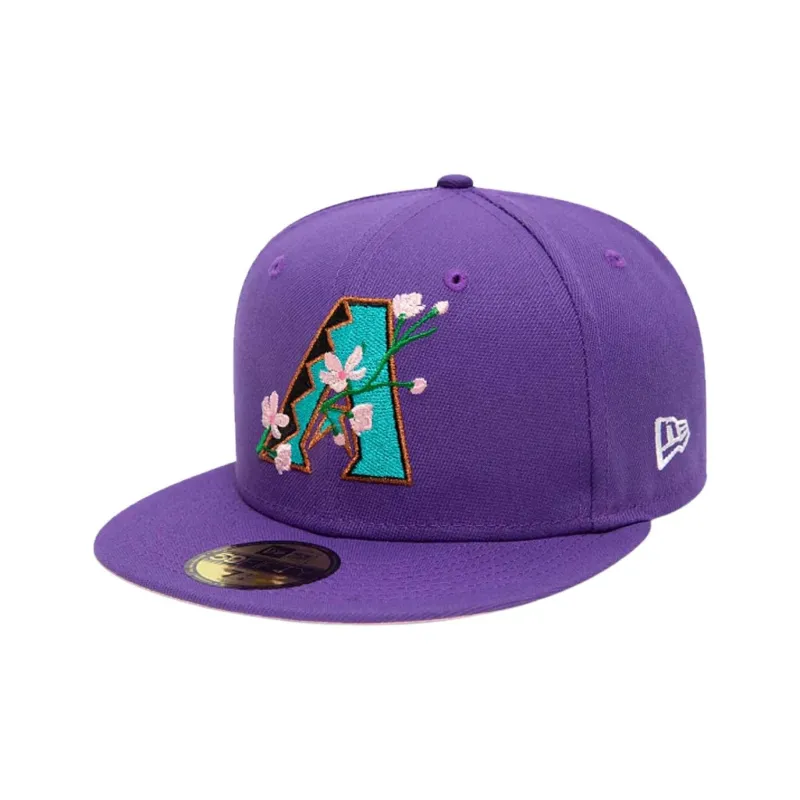 New Era Polyester Baseball Caps Men's Purple-0