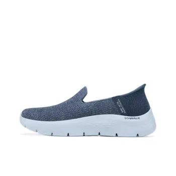 Skechers WOMEN'S GO WALK Breathable And Resilient Low Top Casual Shoes Women's Navy