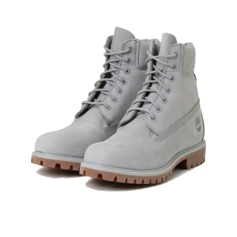 Timberland 6 Inch Premium Junior 'Grey' Women's-5