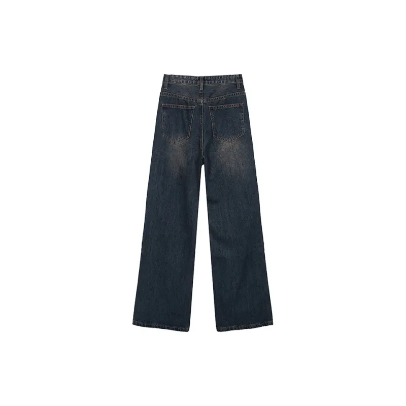 Active Essentials For Spring And Summer Fashion Versatile Jeans Women's Classic Blue-1
