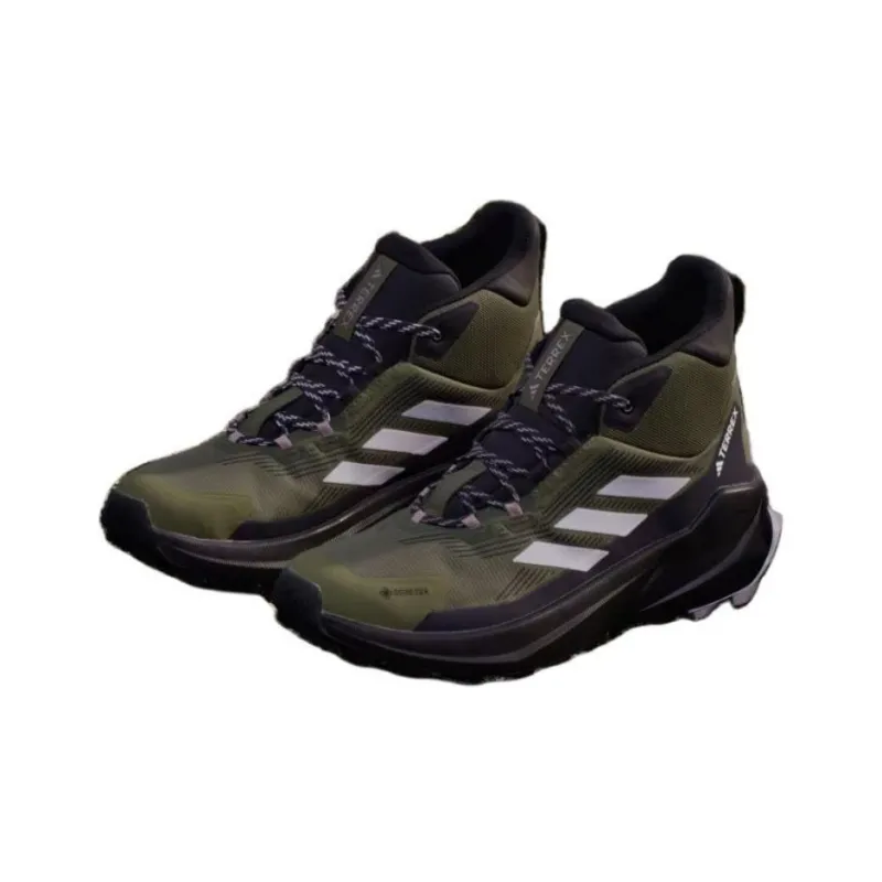 Adidas Terrex Trailmaker 2.0 Gore Tex Olive Strata Silver Dawn Aurora Black Women's-2