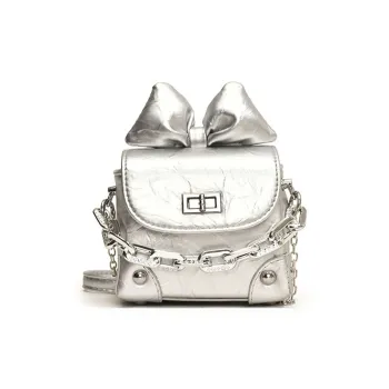 Bywhich PU Crossbody Bag Regular Women's Silver