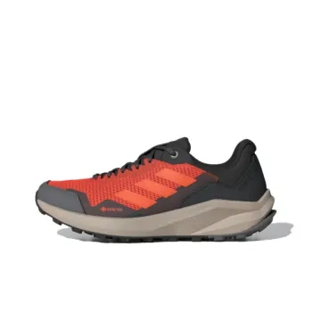 Adidas Terrex Trail Rider Anti-Slip Wear-Resistant Low-Top Trail Running Running Shoes Men's Orange Black