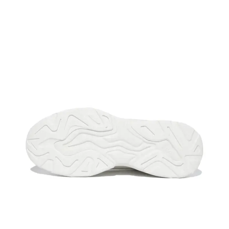 FILA Ray Anti Slip Wear Resistant Low Top Casual Shoes Unisex White-5