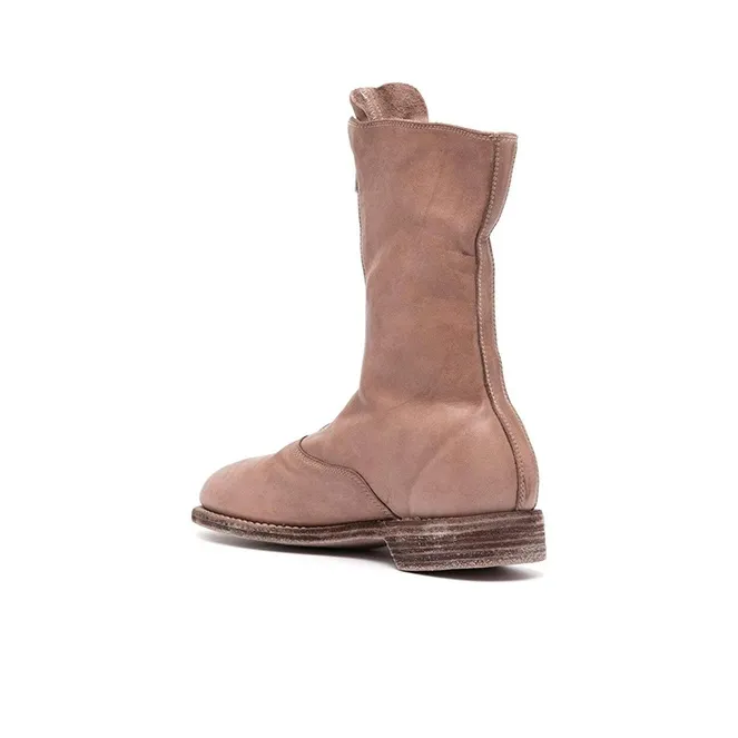 GUIDI Zipped Ankle Boots-4
