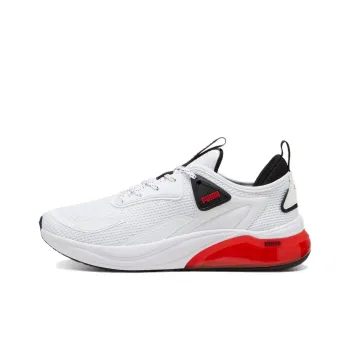 PUMA Cell Thrill Cushioning, Slip Resistant, And Abrasion Resistant Low Top Casual Running Shoes Unisex White