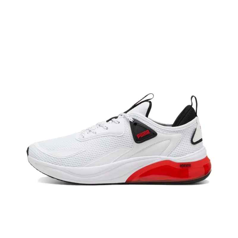 PUMA Cell Thrill Cushioning, Slip Resistant, And Abrasion Resistant Low Top Casual Running Shoes Unisex White-0