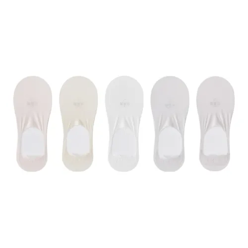 MIIOW No Show Socks Women's 5 Pack Mixed Color