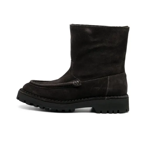 KENZO Ankle Boots Women's Black/Brown