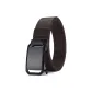 Black Dial Cut-Out Webbing-Coffee