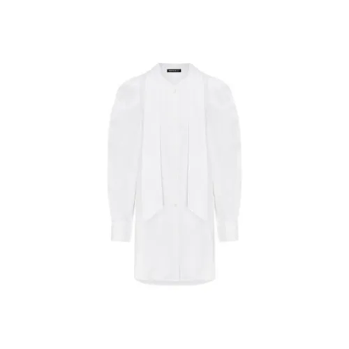 MO&CO Long-Sleeved Dresses Women's Raw White