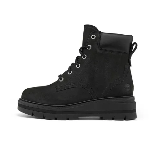 Timberland Cheyenne Valley Mid Wide Fit Boot 'Black Nubuck' Women's