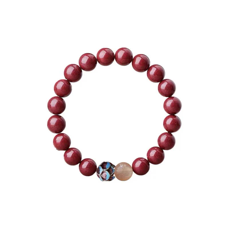 Gifts Cinnabar Jade Bracelets Unisex-0