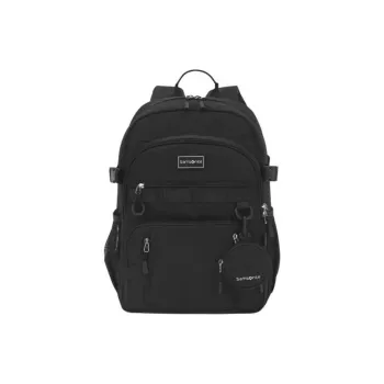 SAMSONITE Fabric Backpack Medium Size Unisex Black