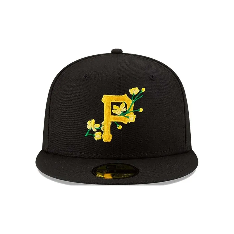 New Era Polyester Baseball Caps Men's Black-1