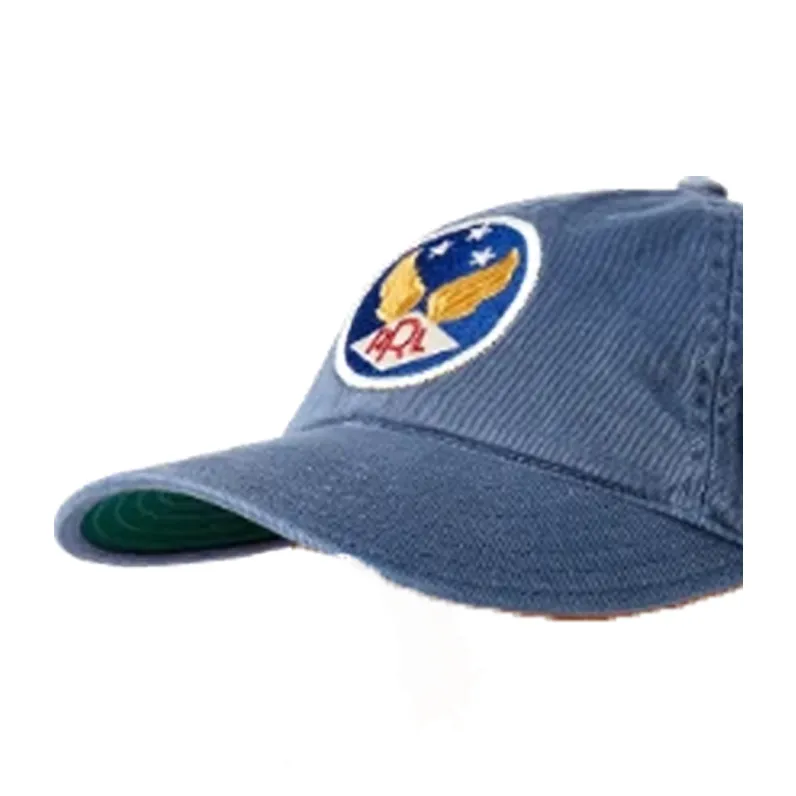 Polo Ralph Lauren Cotton Baseball Caps Unisex Blue-2