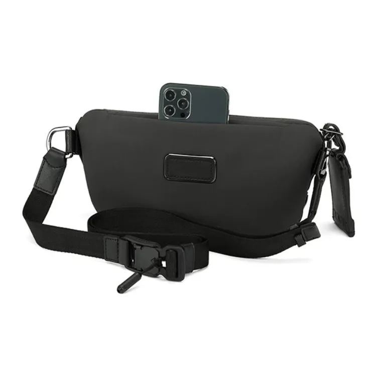 TUMI Polyamide Sling Bag Fanny Pack Medium Size Men's Black-2