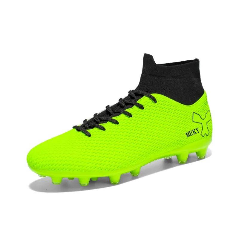 MEKY AG Rubber Short Studs TF Rubber Broken Studs Anti Slip Wear Resistant Soccer Shoes Unisex-11