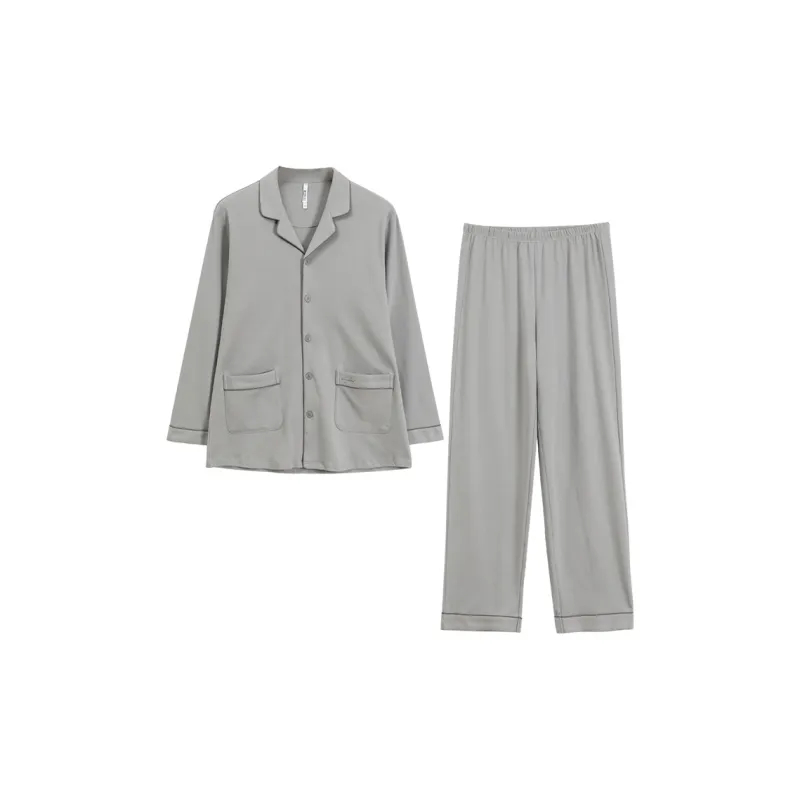 Red Beans At Home Pajama Set Men's-3